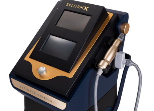 Sylfirm X RF microneedling treatment device