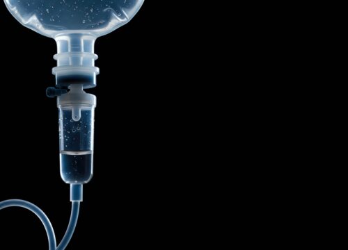Photo of an IV therapy page for autoimmune treatments