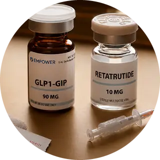 Peptide therapy vials